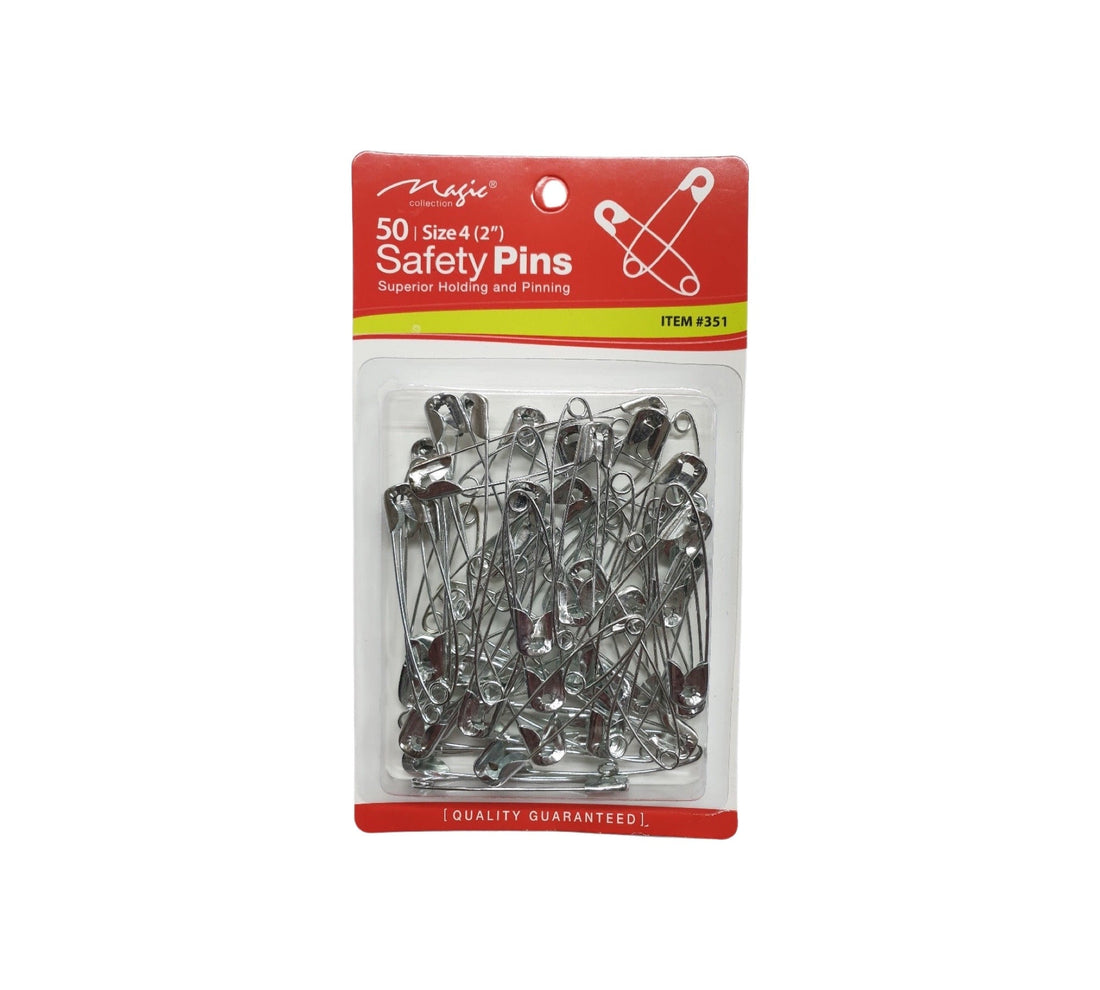 Safety Pins Size 4 (2") 50 pcs