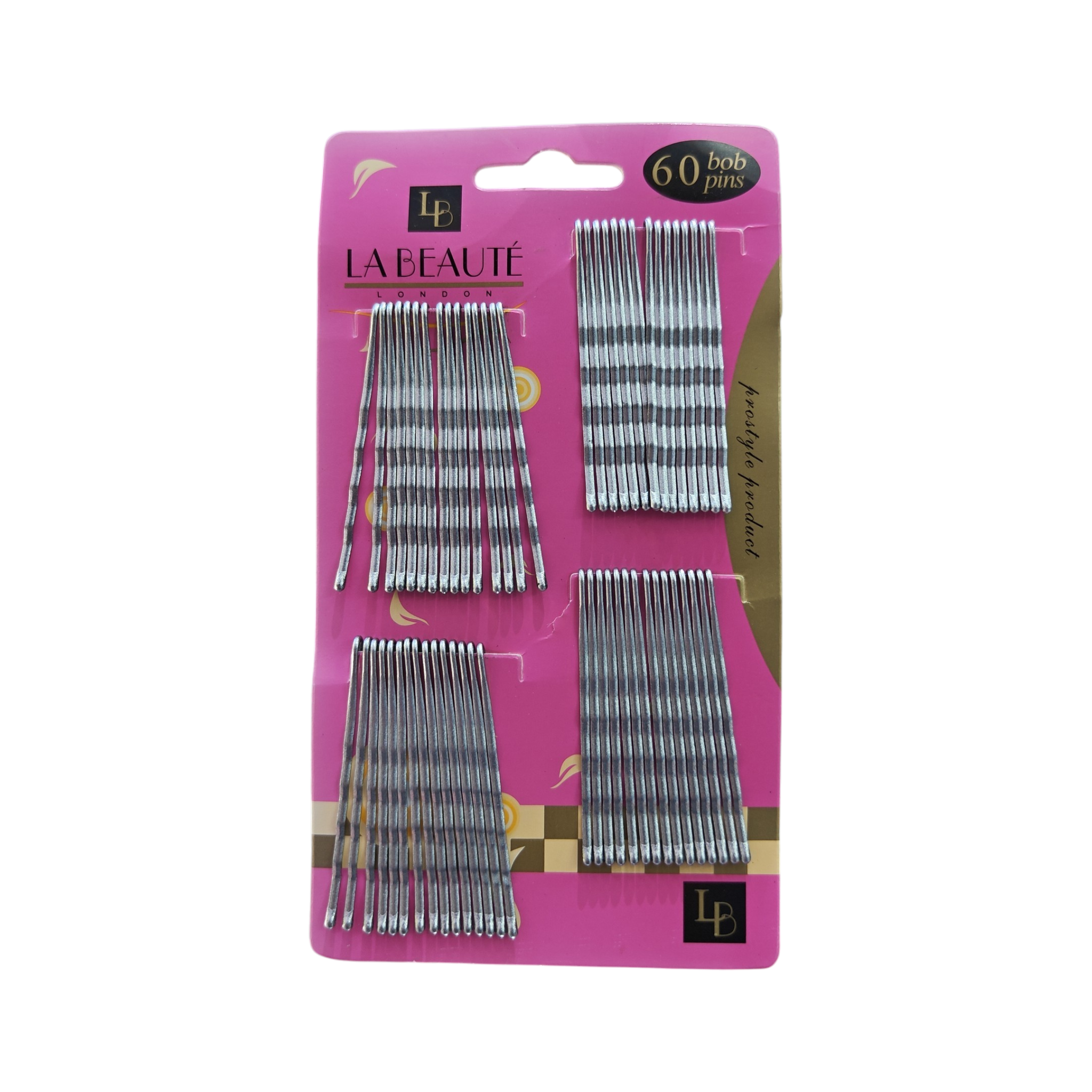 La Beaute Bob Pins - 60 Bob Pins