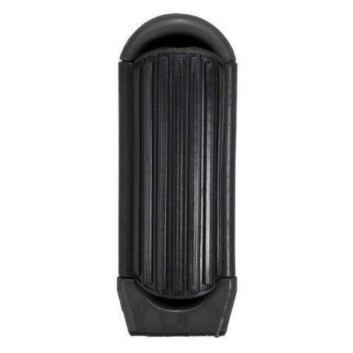 Portable Folding Hair Brush with Mirror – Black
