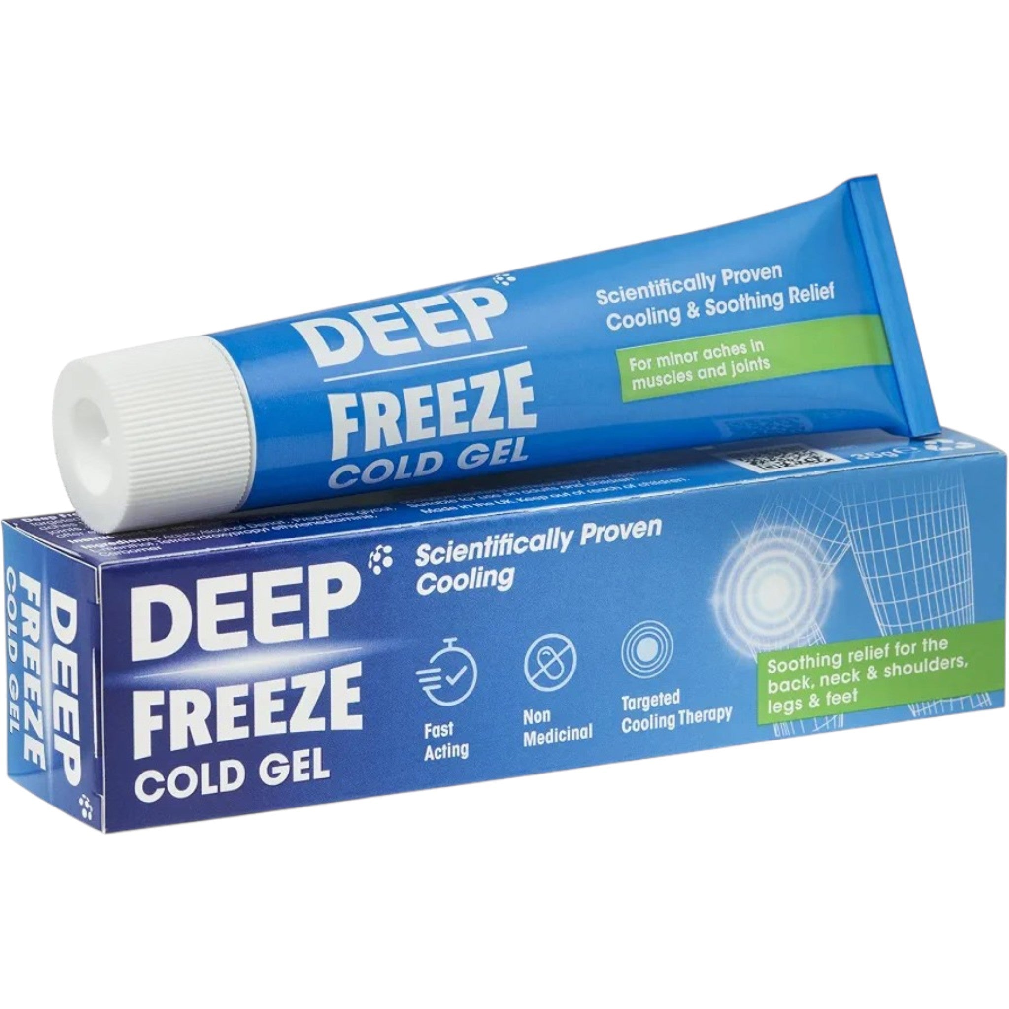 Deep Freeze Cold Gel – Fast Acting Cooling Therapy 100g