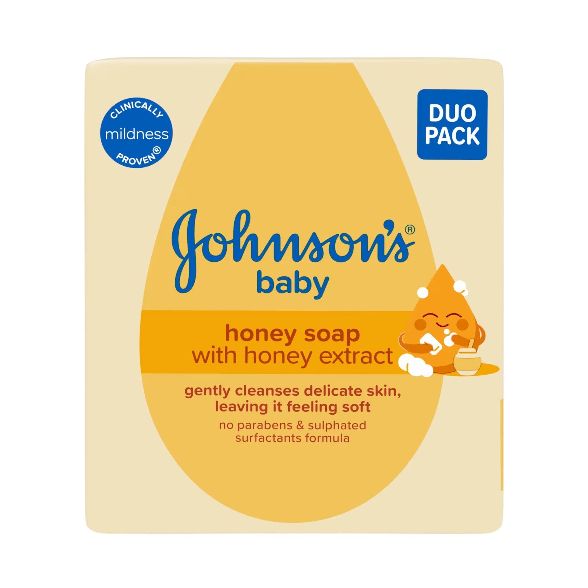 Johnson’s Baby Honey Soap – Duo Pack