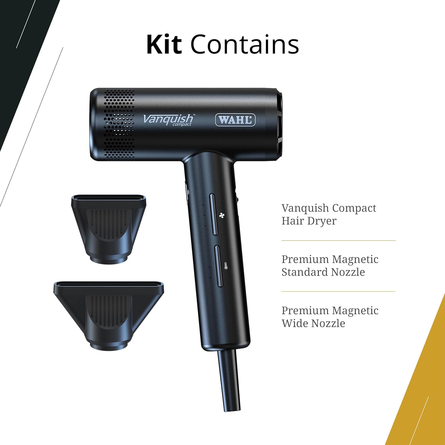 Vanquish Compact Digital Motor Hair Dryer