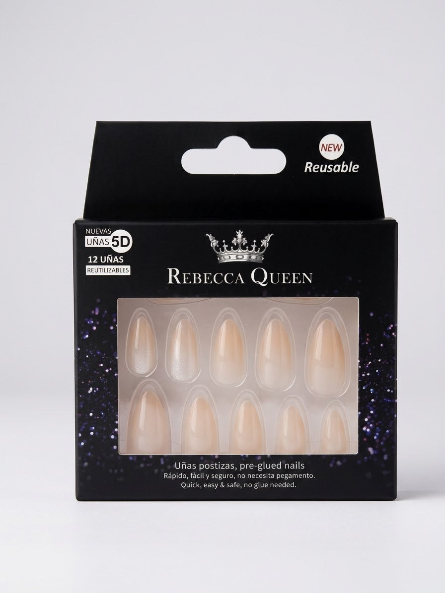 Rebecca Queen Pre-Glued False Nails