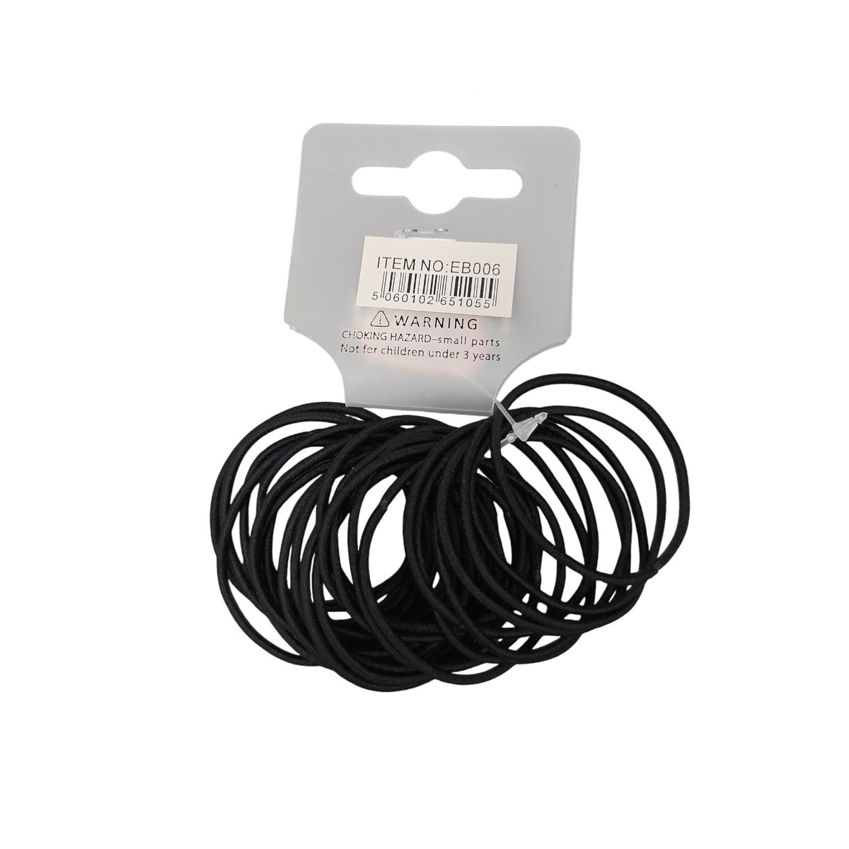 Soft Elastic Hair Bands – Black