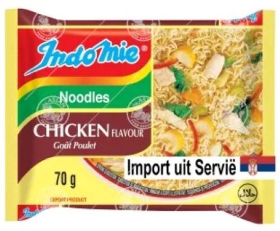 Instant Noodles (EU) Chicken Flavour Full Carton pack of 40