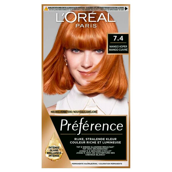L’Oréal Paris Préférence Permanent Hair Colour