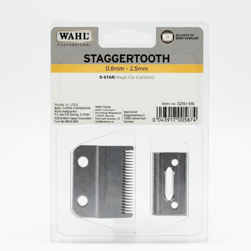 Staggertooth Clipper Replacement Blade Set (0.8mm–2.5mm)