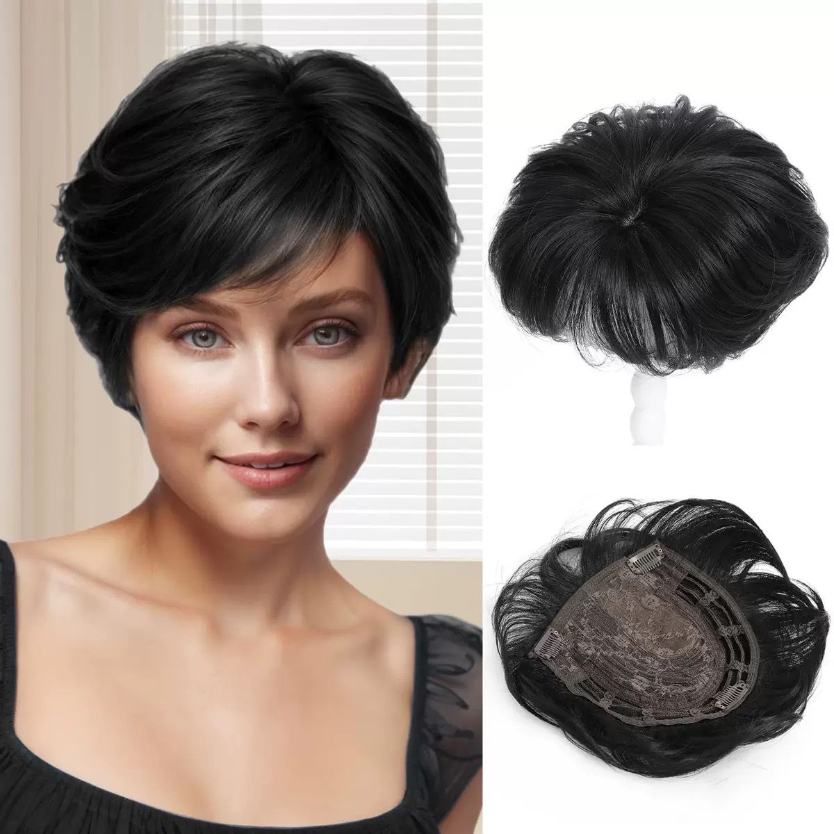 Synthetic Hair Toppers