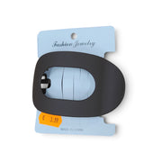 Large Open Oval Hair Claw Clip