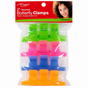 Butterfly Clamps 2" – Assorted 12 pcs