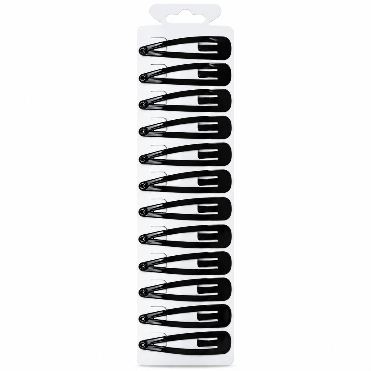 Snap Hair Clips – 12 Pieces