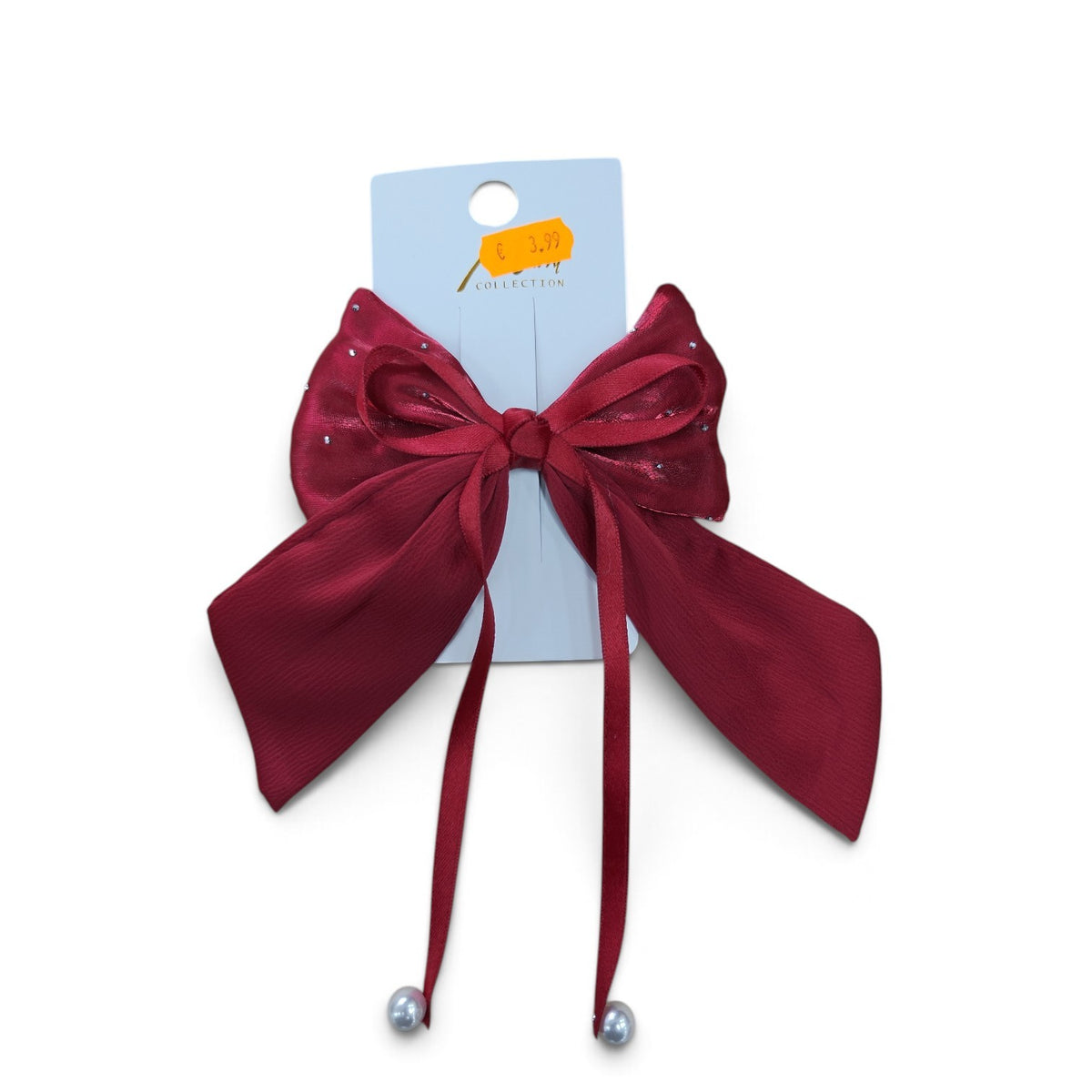 Decorative Bow Hair Clip Assorted