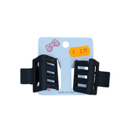 2-Piece Square Hair Claw Clip Set