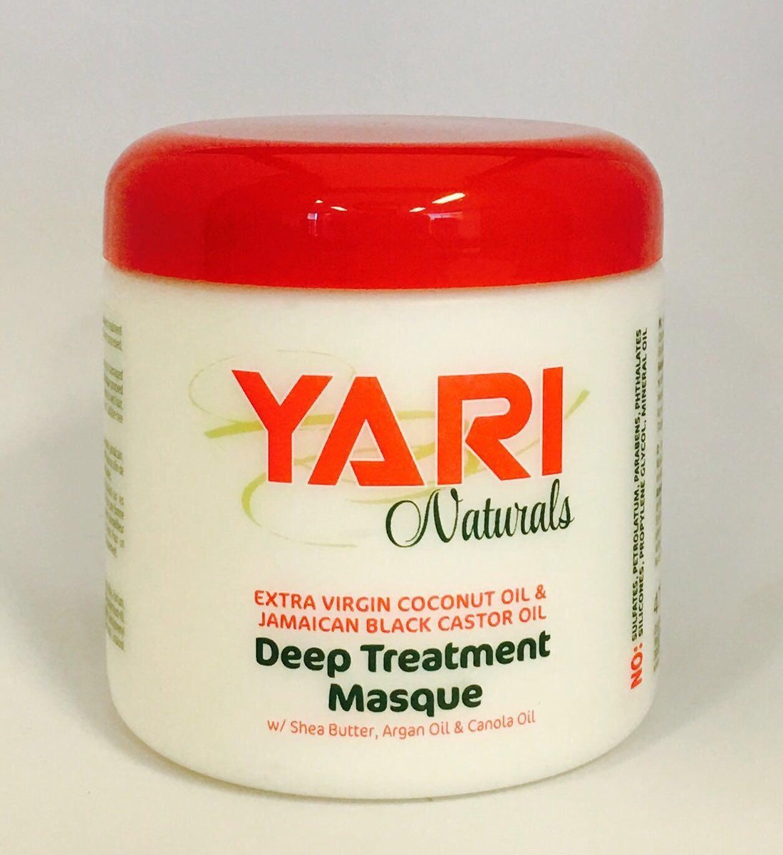 Yari Naturals Extra Virgin Coconut Oil & Jamaican Black Castor Oil Deep Treatment Masque