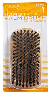 Hard square palm brush