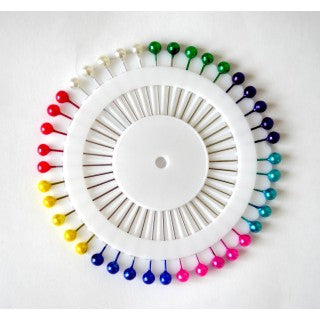 Multi-Color Hijab Pins – 40 Piece Wheel