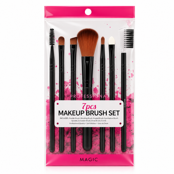 Professional 7-Piece Makeup Brush Set