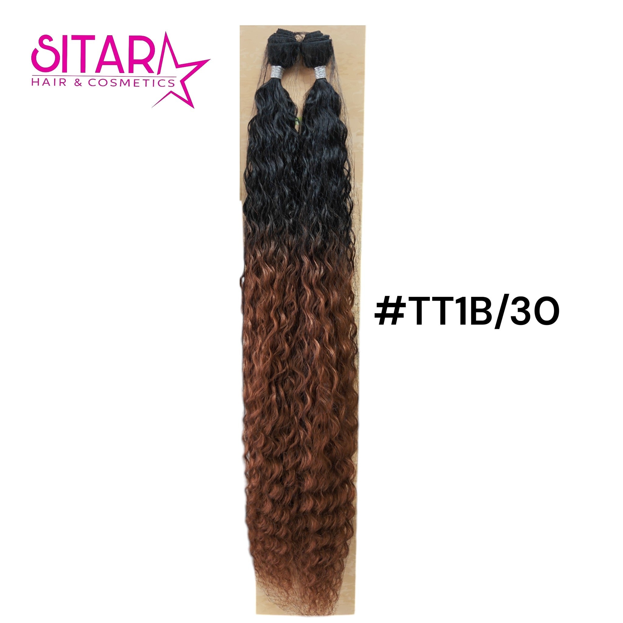Fine Curly Semi Weave 2PCS 28"