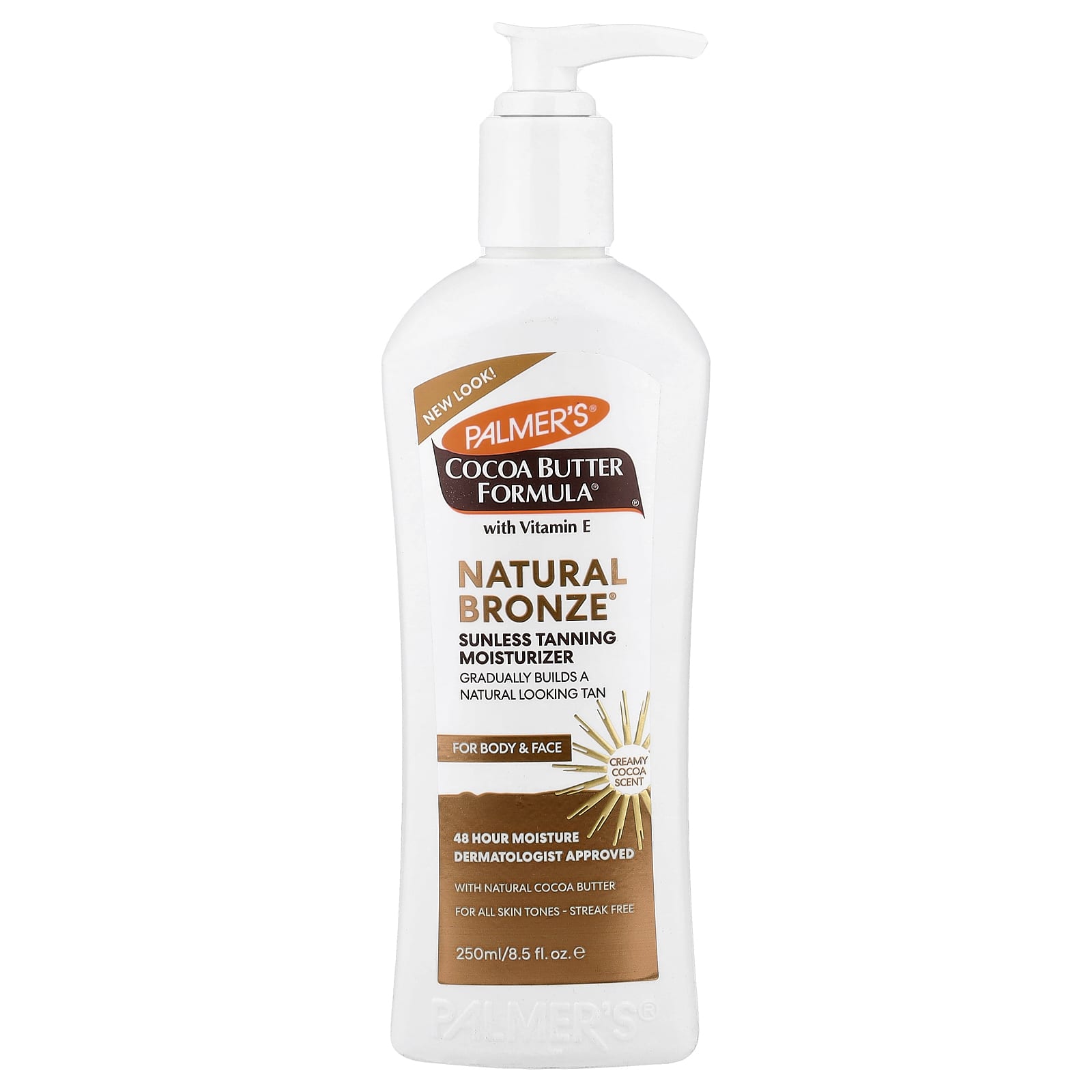 Natural Bronze Sunless Tanning Moisturizer 250ml