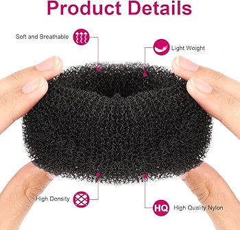 Donut Hair Bun Sponge