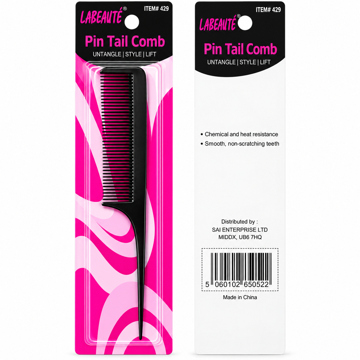 Pin Tail Comb – Professional Styling Comb