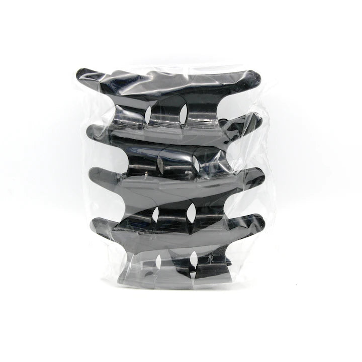 Professional Butterfly Clamp Set – Black 12pcs