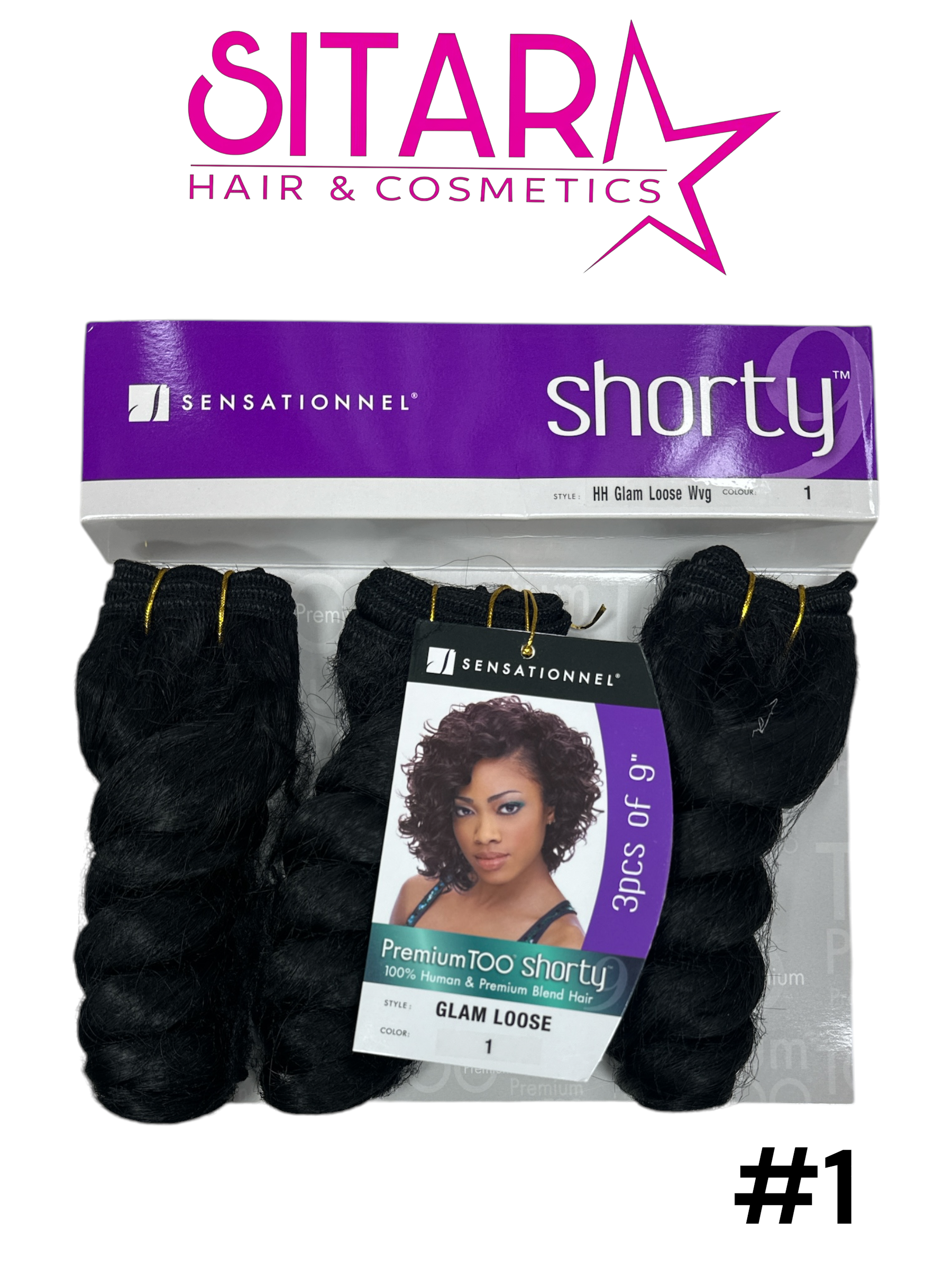 Shorty Glam Loose Wig - 9"