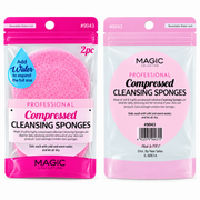 Professional Compressed Cleansing Sponges – 2 Pc
