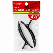 Power Grip Hair Clips – 4 ½" Black (2 Pieces)