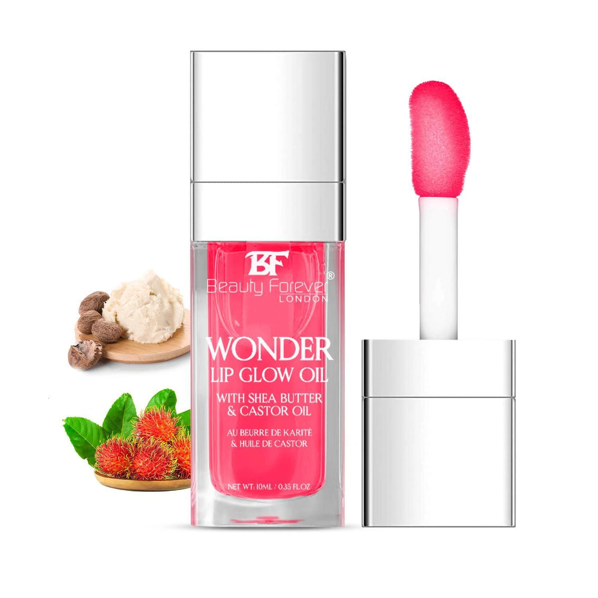 Wonder Lip Glow Oil with Shea Butter & Castor Oil – 10ml