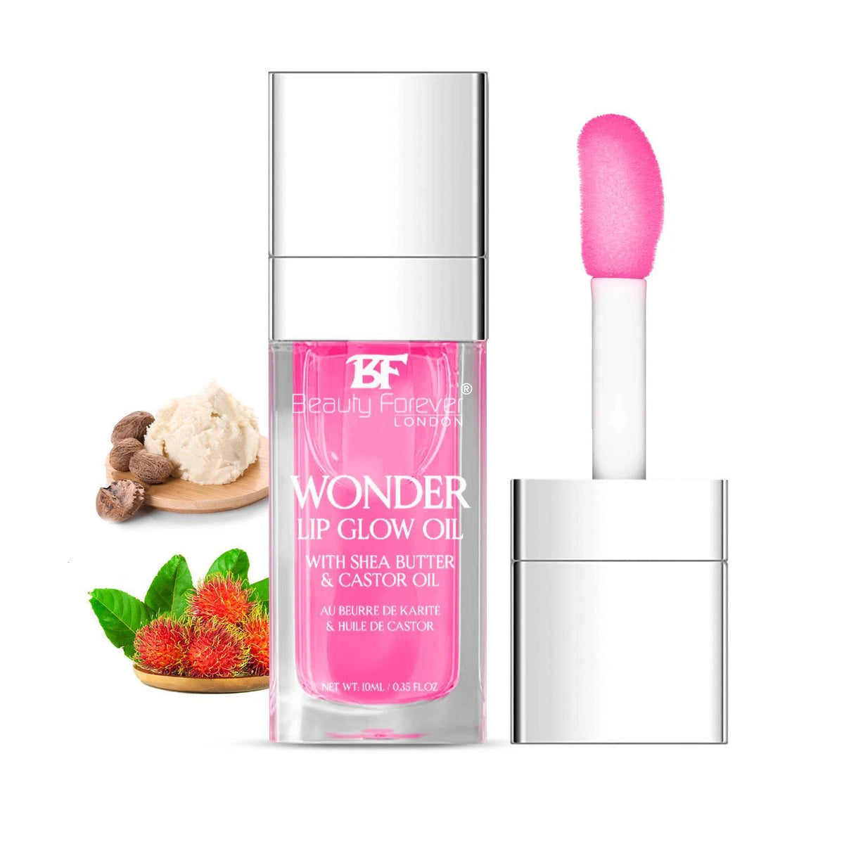 Wonder Lip Glow Oil with Shea Butter & Castor Oil – 10ml