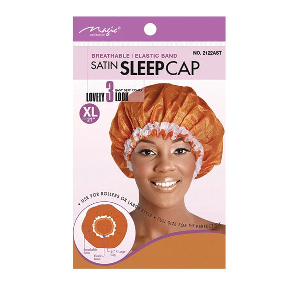 Satin Sleep Cap – XL 21″
