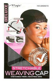 Stretchable Weaving Cap – Black