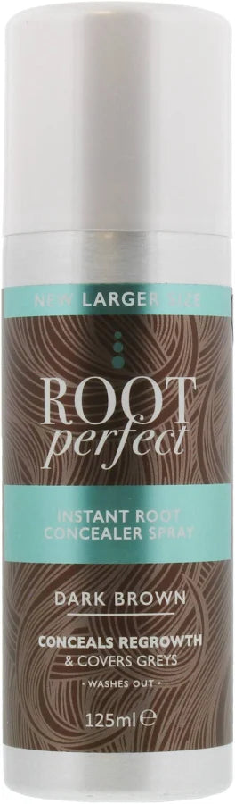 Root Perfect Instant Root Concealer Spray – Dark Brown 125ml