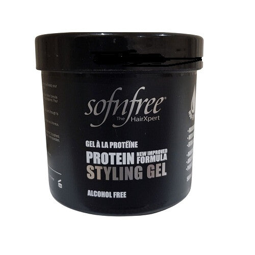 Sofn’free HairXperts Protein Styling Gel – 500ml (Black Tub)