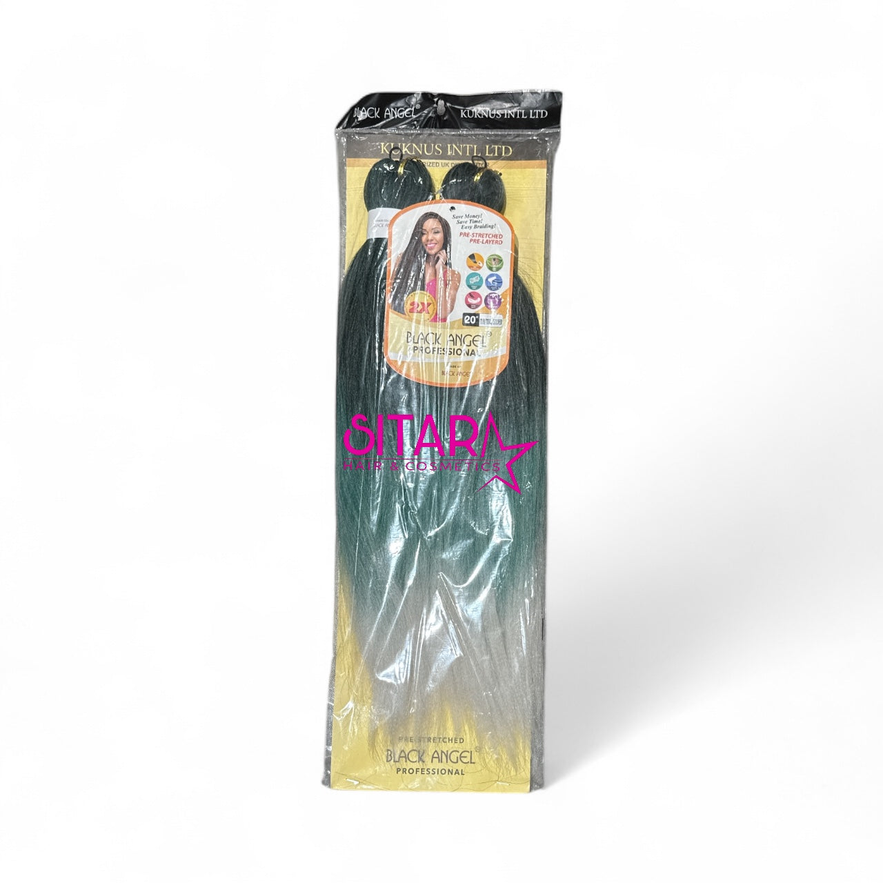 Ez Spetra 2x Synthetic Braids Anti-Itch Fibre For Braiding Hair 20"-26"