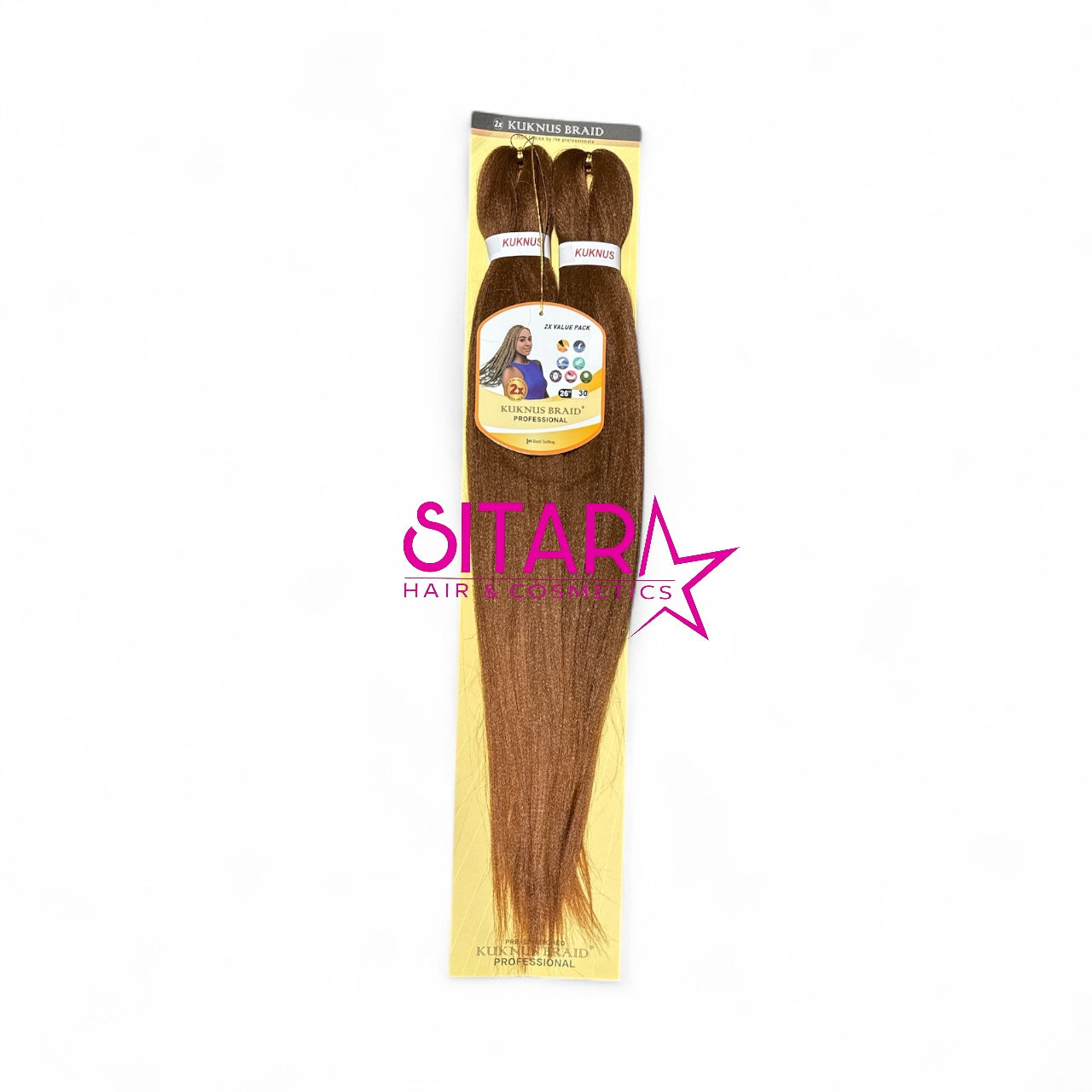 Ez Spetra 2x Synthetic Braids Anti-Itch Fibre For Braiding Hair 20"-26"