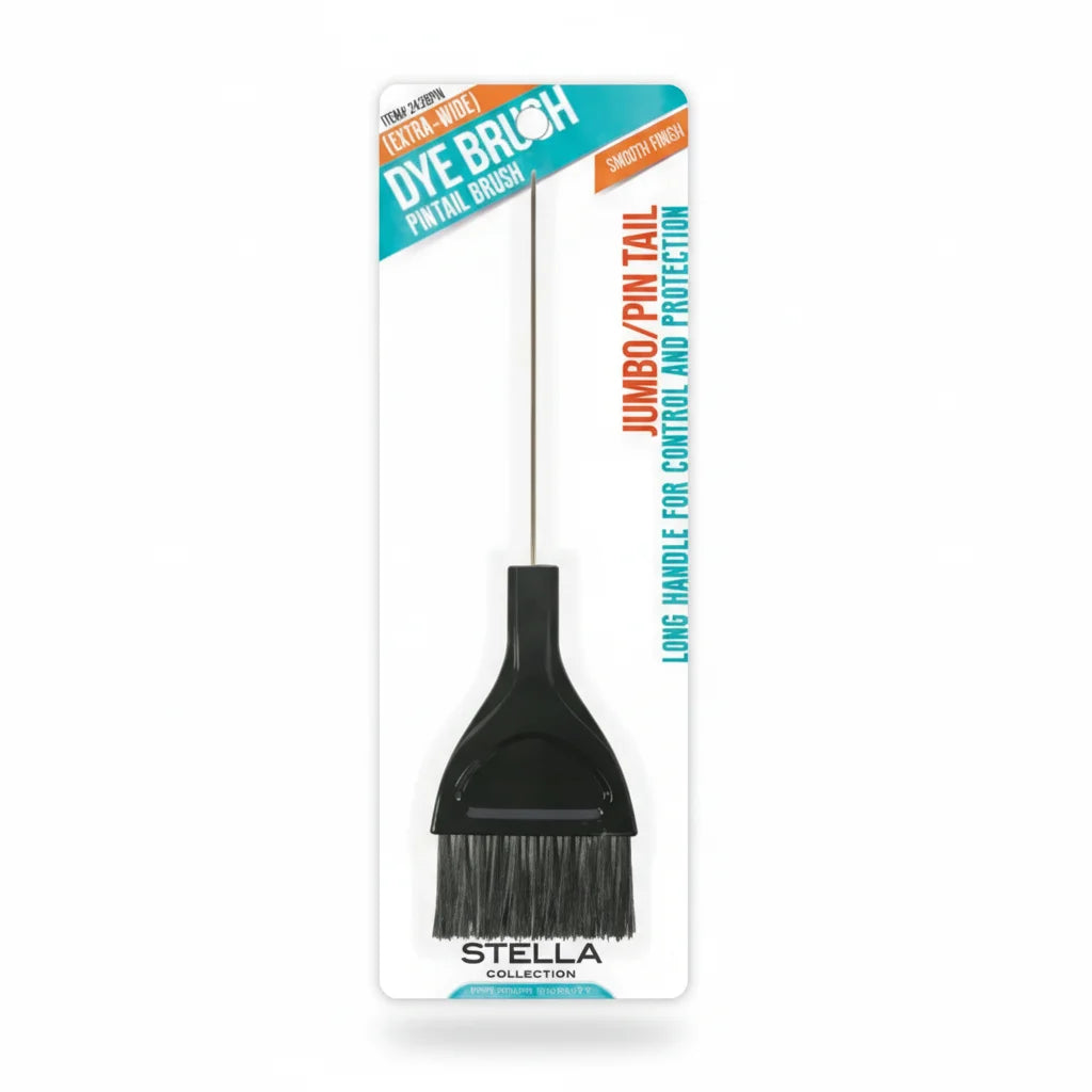 Extra-Wide Pintail Dye Brush – Black
