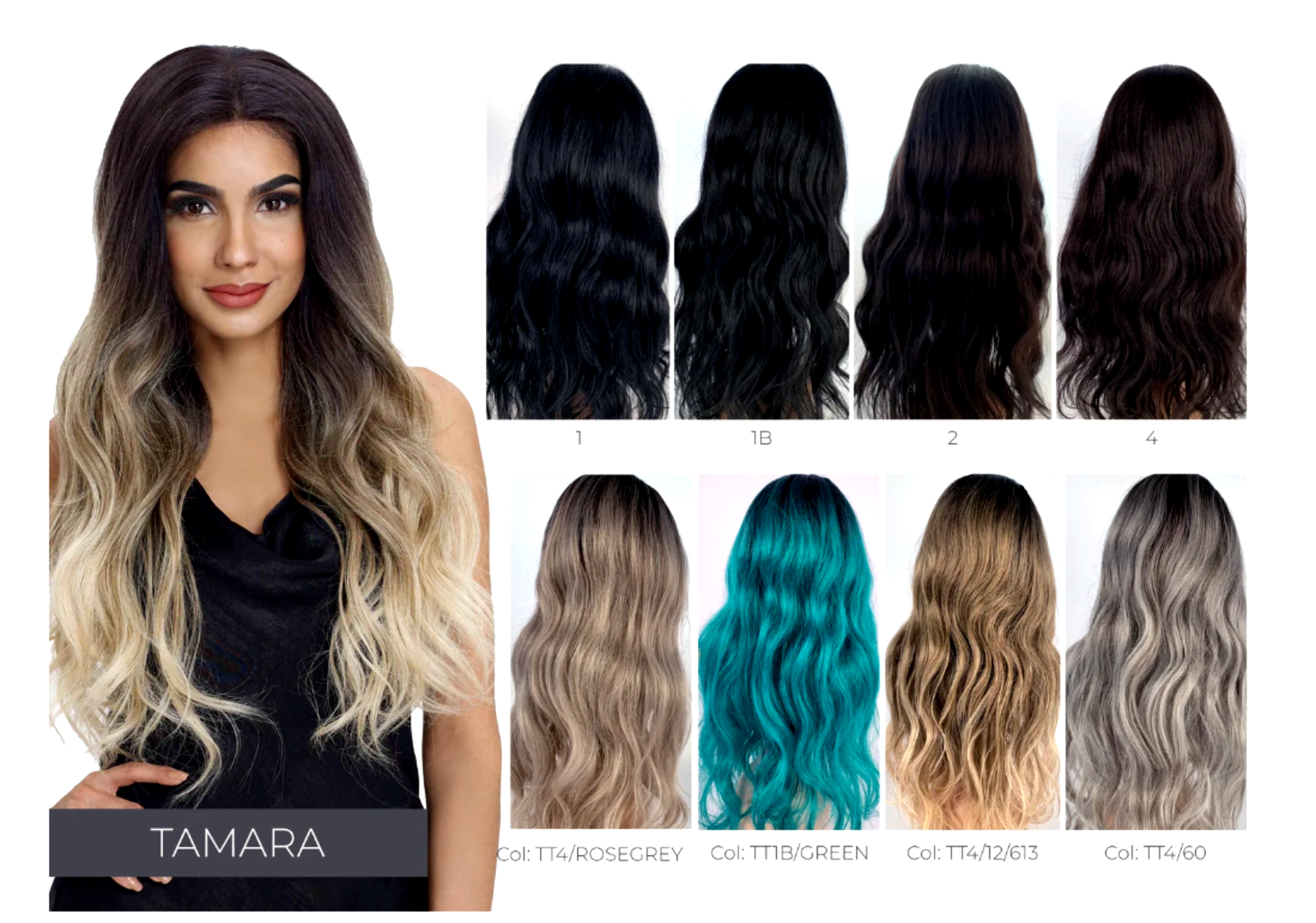 Tamara 360 Lace Wig Synthetic Lace Front Wig