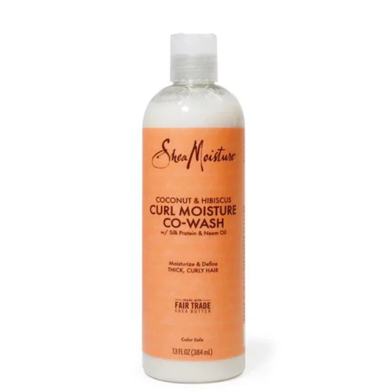 SheaMoisture Coconut & Hibiscus Curl Moisture Co-Wash – 13 fl oz (384 ml)